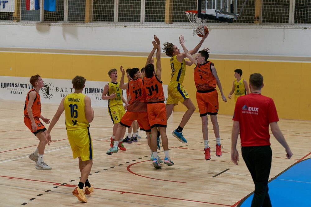 Sensationeller Gruppensieg der U15 Juniors in der EYBL Sensationeller Gruppensieg der U15 Juniors in der EYBL