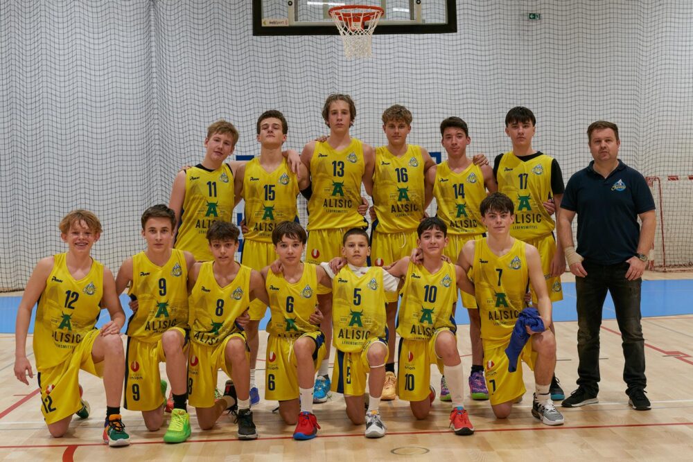 Sensationeller Gruppensieg der U15 Juniors in der EYBL Sensationeller Gruppensieg der U15 Juniors in der EYBL