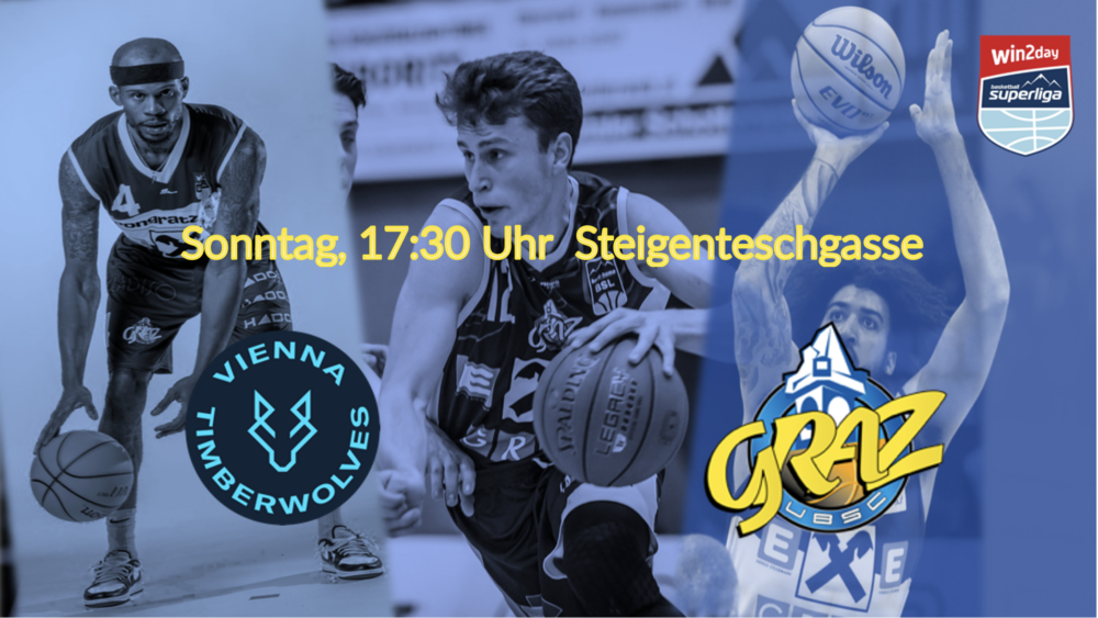 Timberwolves vs UBSC Nachtragsspiel gegen die Timberwolves in Wien