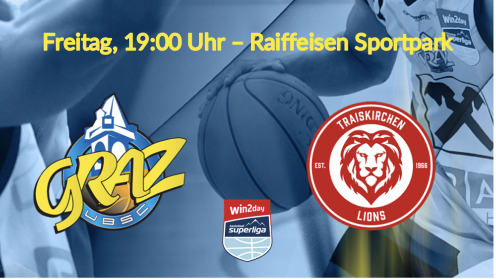 Die Lions zu Gast beim UBSC in Graz