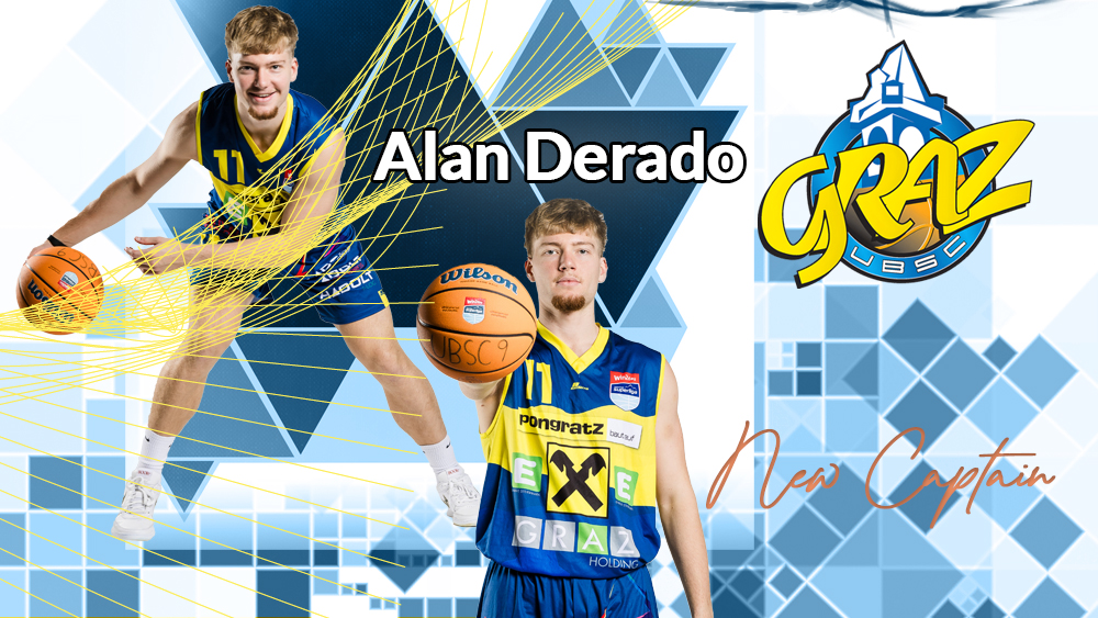 New Captain Derado Alan Derado ist der neue UBSC-Kapitän