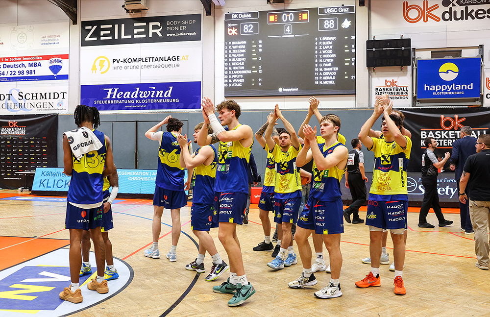 Sieg in Klosterneuburg